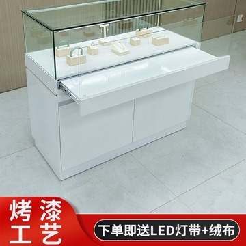 珠宝展示柜商场博物馆首饰文物展览眼镜样品竞品玻璃柜台展示柜子