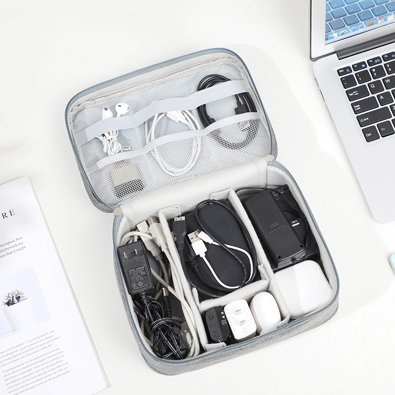 multi-function mobile phone digital accessories storage bag multi-purpose hard disk charger charging treasure data cable storage bag