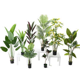 绿植大盆栽客厅室内植物装饰仿真树商场橱窗绿化绿植树批发