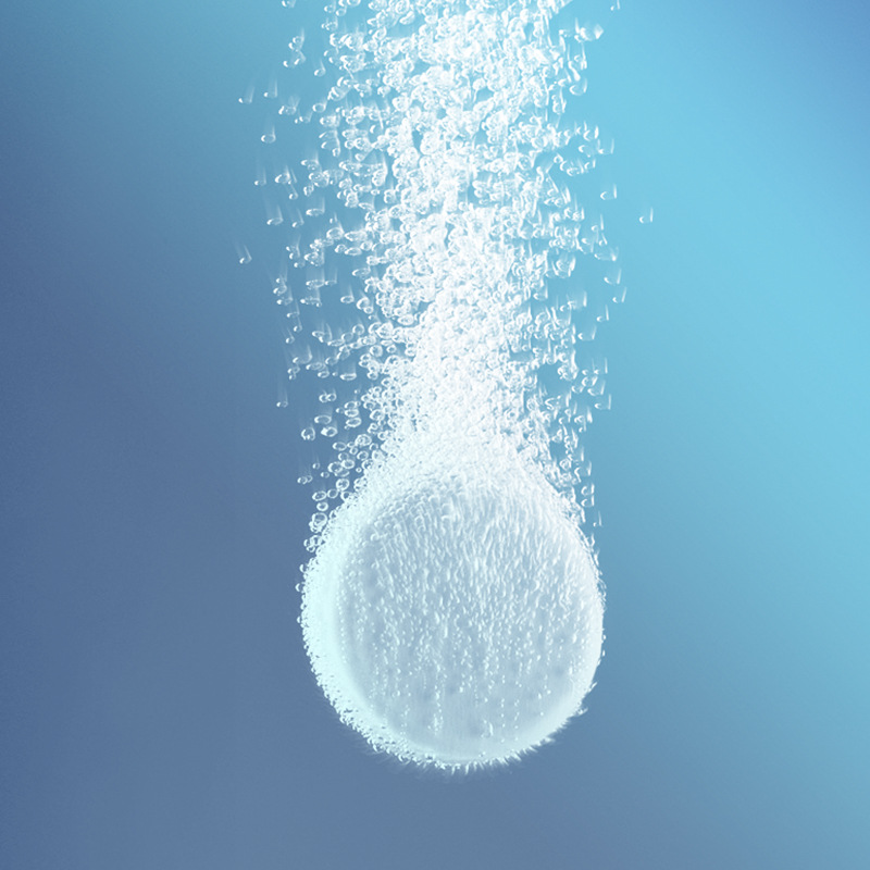 【新品上市】白色泡腾融化的片剂制造1000ppb以上富氢水固态氢片