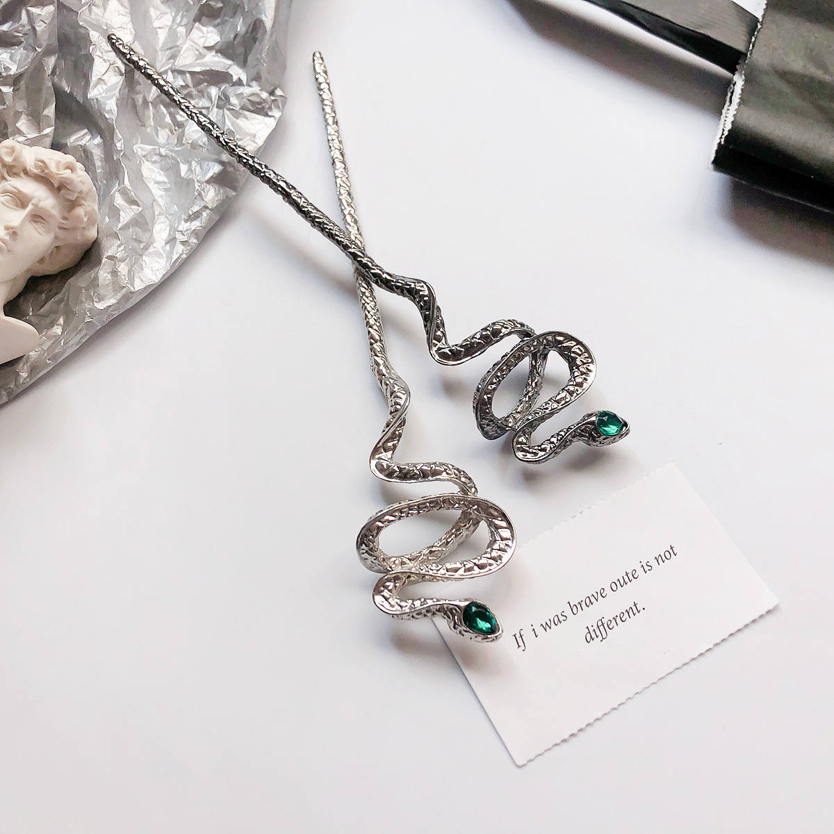 metal snake hairpin hair claw hairpin hair plug updo hair accessories updo hair accessories