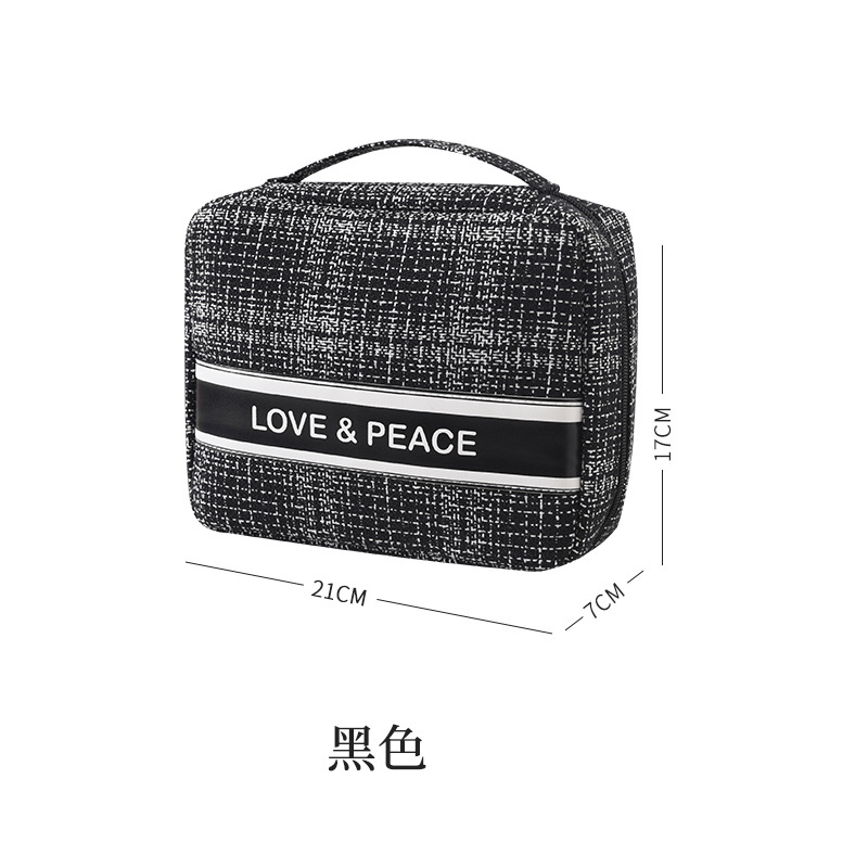 New Classic Style Series Cubic Bag Travel Storage Bag Portable Square Cosmetic Bag Cosmetics Storage Bag