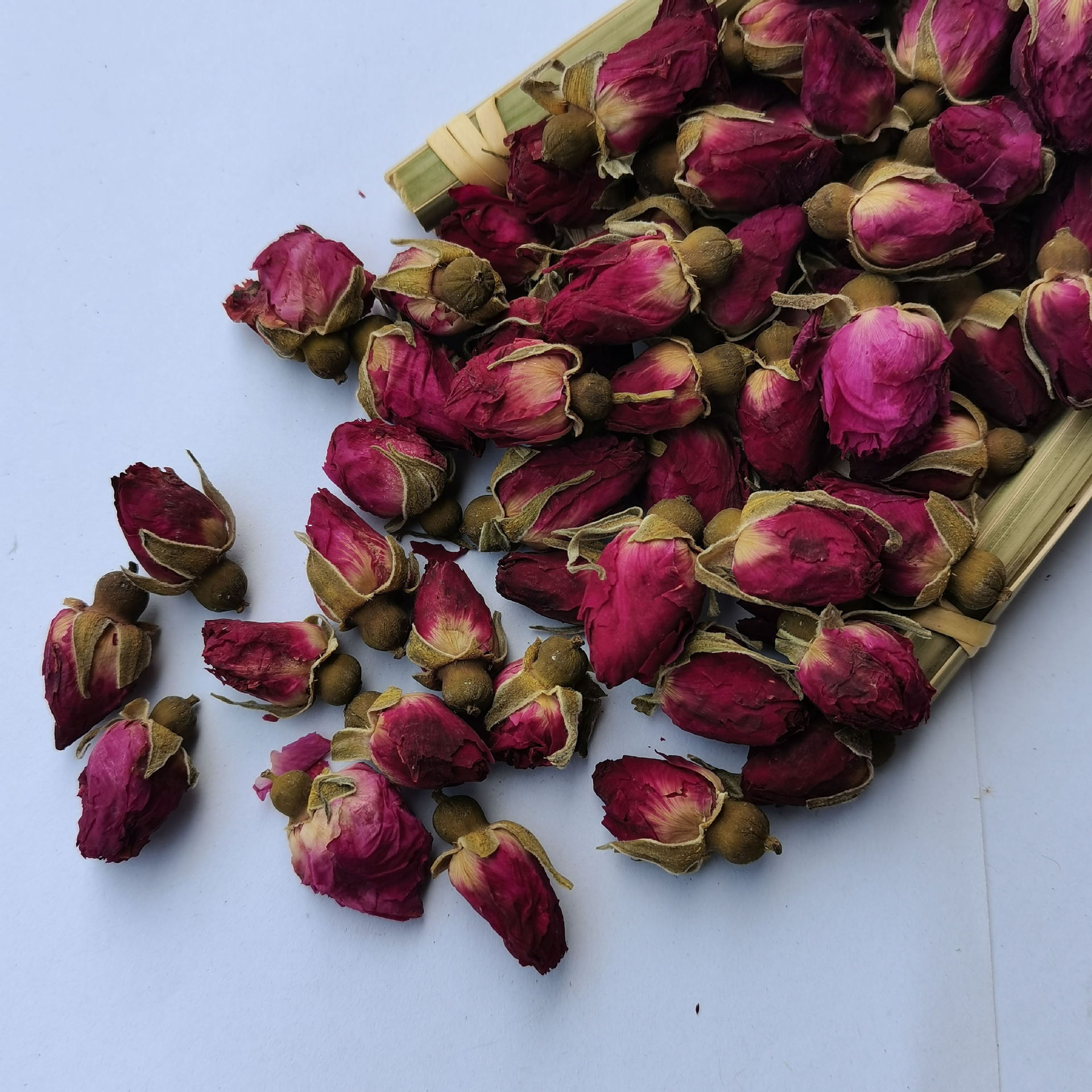 2021年新货山东平阴玫瑰花茶 玫瑰花蕾 重瓣玫瑰头采新货量大从优