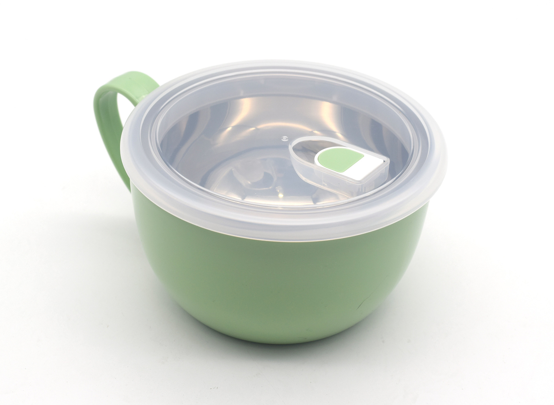 大容量家用密封不锈钢饭盒 日系带手柄不锈钢碗泡面碗