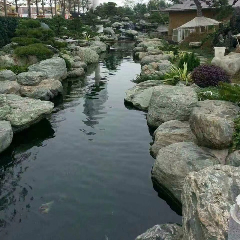 河冲石 厂家供应景观置石 河道石园林绿地摆放泰山石水冲石