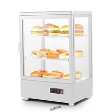 保温柜商用加热展示柜立式饮料加热机台式恒温柜玻璃加热柜、