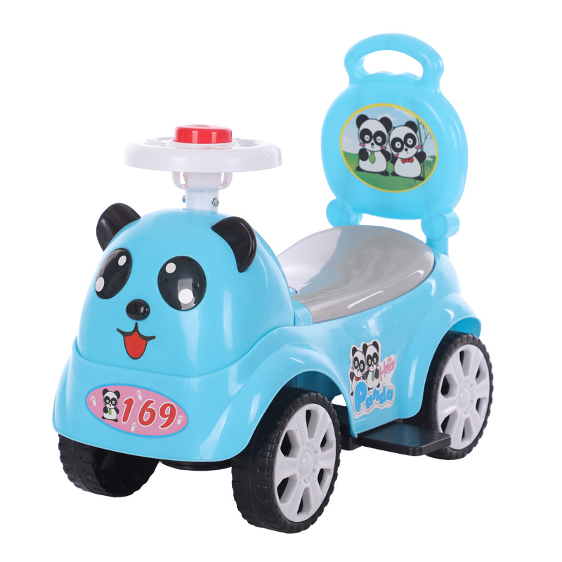 Children's Toy Car Can Sit Scooter Luge Swing Car with Music Perambulator for Baby Car Children's Car