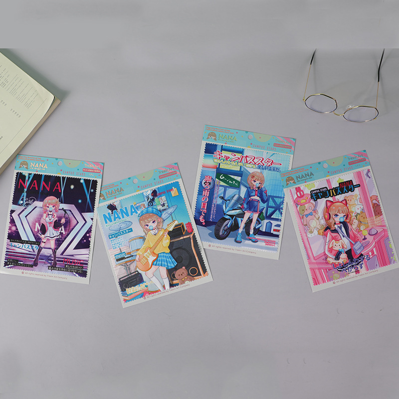 青壹坊 nana明星校刊眼镜布 创意卡通便携式眼镜墨镜擦拭布-阿里巴巴