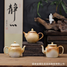 复古粗陶茶壶创意仿古小泡茶壶家用日式红茶功夫茶具一件代发茶壶