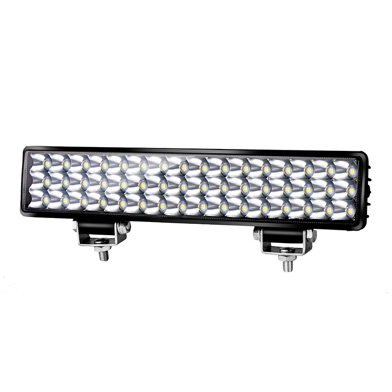 汽车led长条大灯12v强光灯泡24v货车灯中网改装灯车顶射灯远光灯