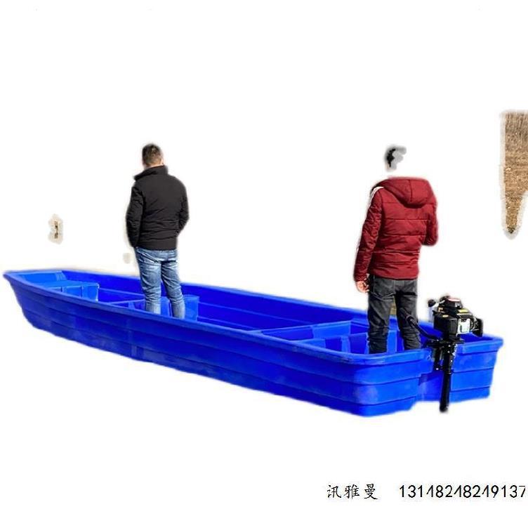 橡皮艇厚款钓鱼船塑料小型橡皮船小皮艇游船拉网高