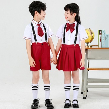 六一儿童演出服男女背带裤幼儿园中小学生合唱服诗歌朗诵表演服装