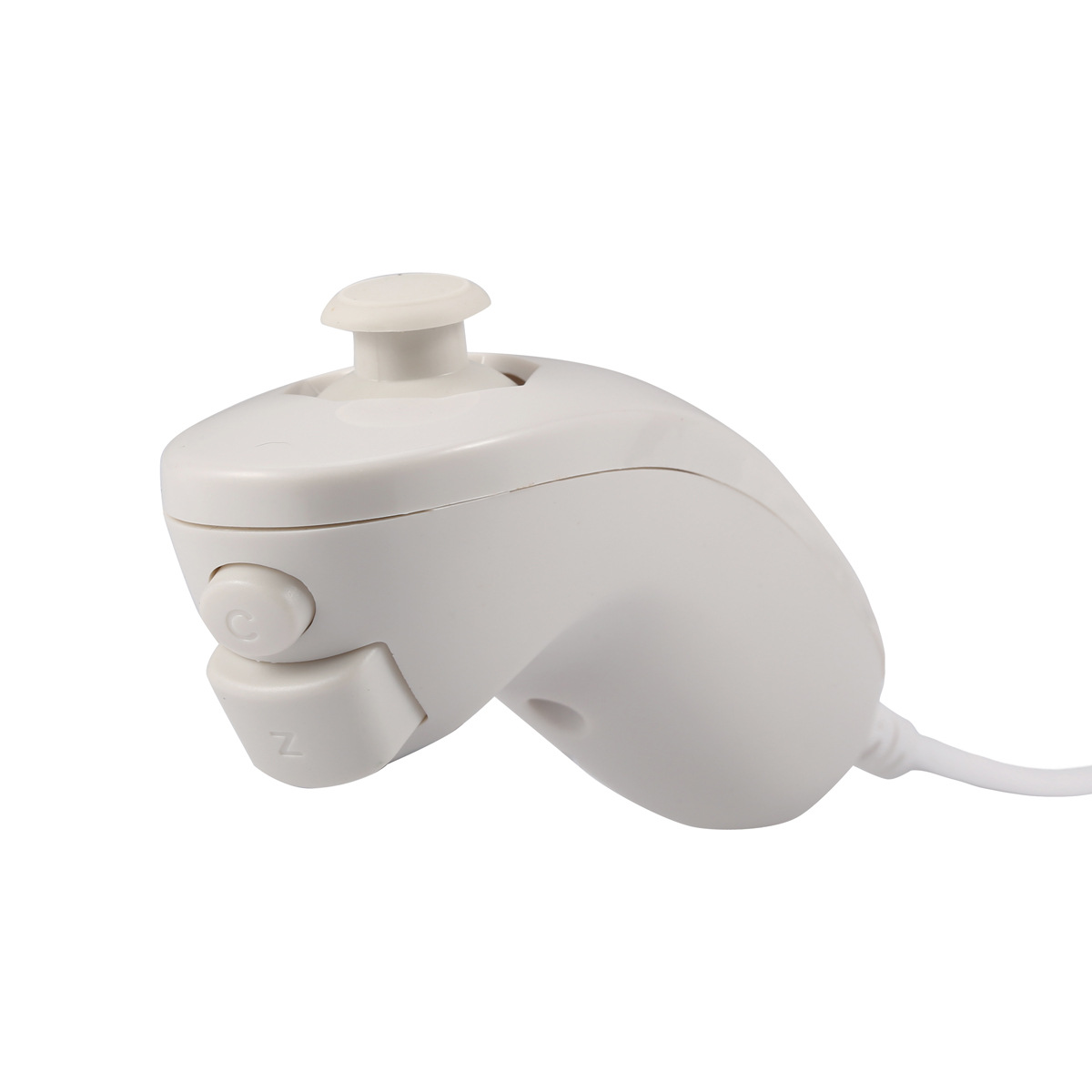 wii左手手柄遥控器wii nunchuk wii主机游戏鸡腿弯柄手柄游戏周边