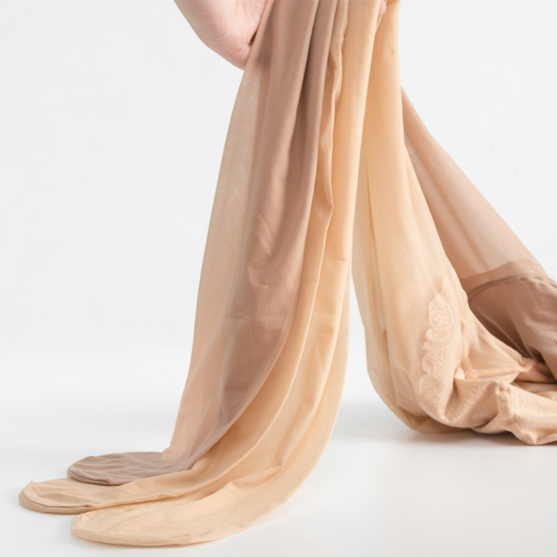 比基尼蝴蝶档薄款肉色女连裤加大档丝袜子性感春夏显瘦美腿任意剪