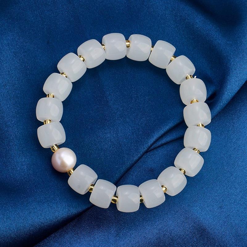 奥利维拉oliveira 琉璃珍珠手链 弹力绳c8-0041房地产公司-阿里巴巴