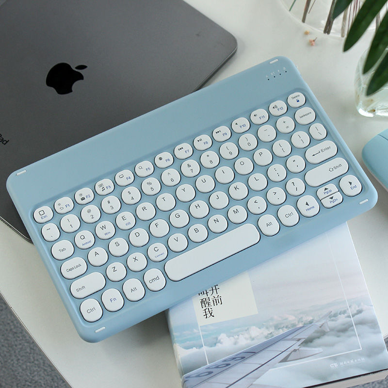 适用平板电脑键盘苹果ipad外接蓝牙无线鼠标超薄华为小米苹果荣耀