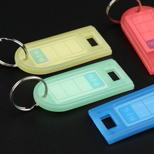 塑料标记牌号码牌钥匙箱牌创意塑料牌区分钥匙管理钥匙圈环