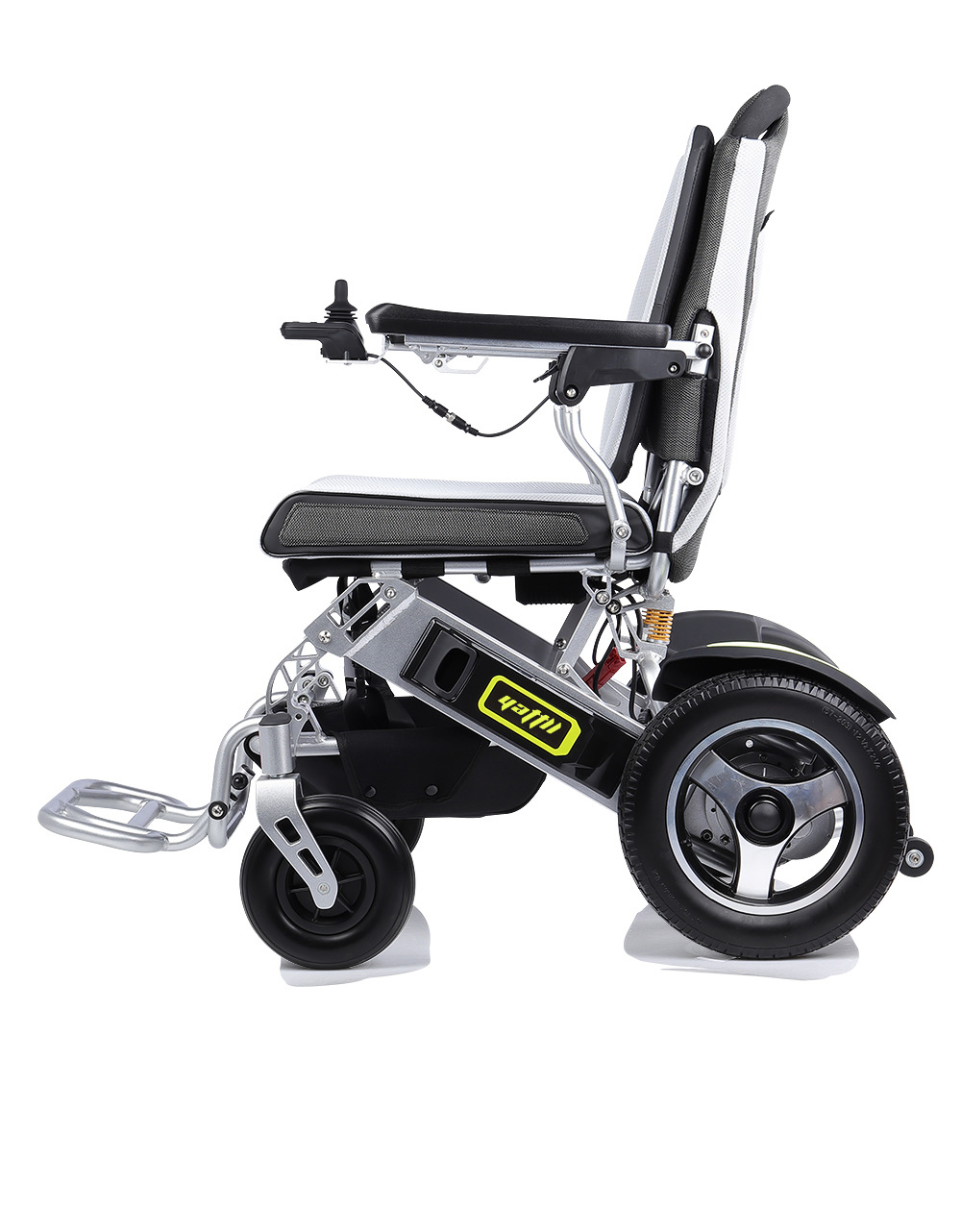 雅途电动轮椅车老人代步车残疾人轮椅轻便折叠可上飞机代步工具