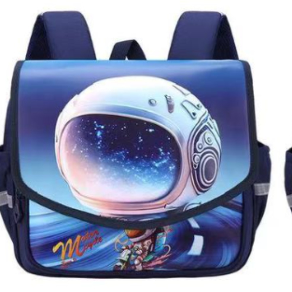 New Foreign Trade Export Primary School Student Horizontal Schoolbag Cross-Border Factory Children's Backpack Cartoon One-Piece Delivery