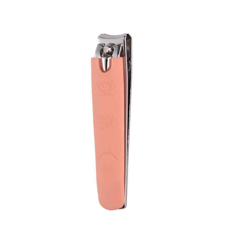 Wholesale Nail Clippers Rubber Handle Nail Scissors Large Size Nail Clippers Home Cute Manicure Tools