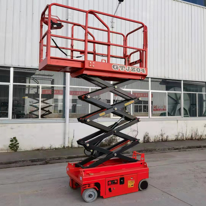 供应 3米小型电动升降机 全自动升降平台 自行走升降云梯