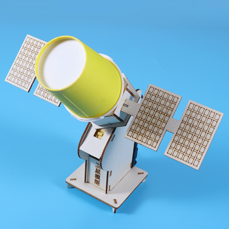 科技小制作航天卫星小学生科学实验小发明创意手工diy材料包批发