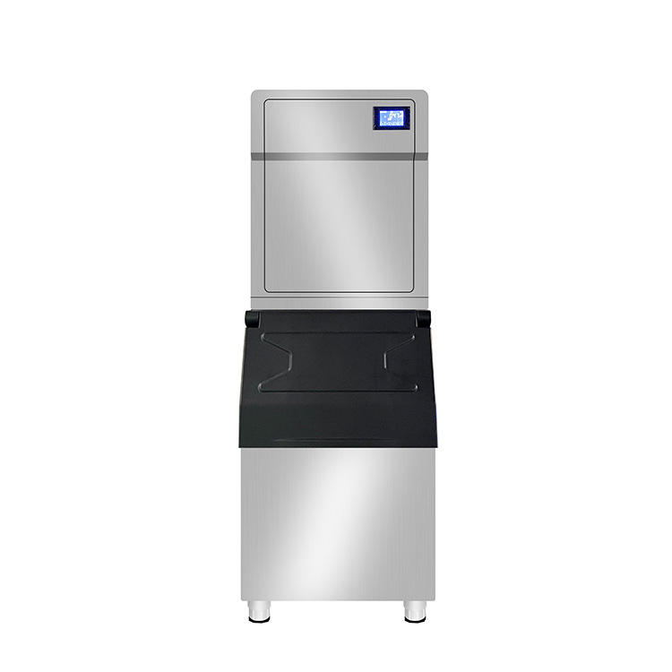 制冰机桶装水商用奶茶店45公斤大型方型冰自动制冰碎冰一体式市场价格