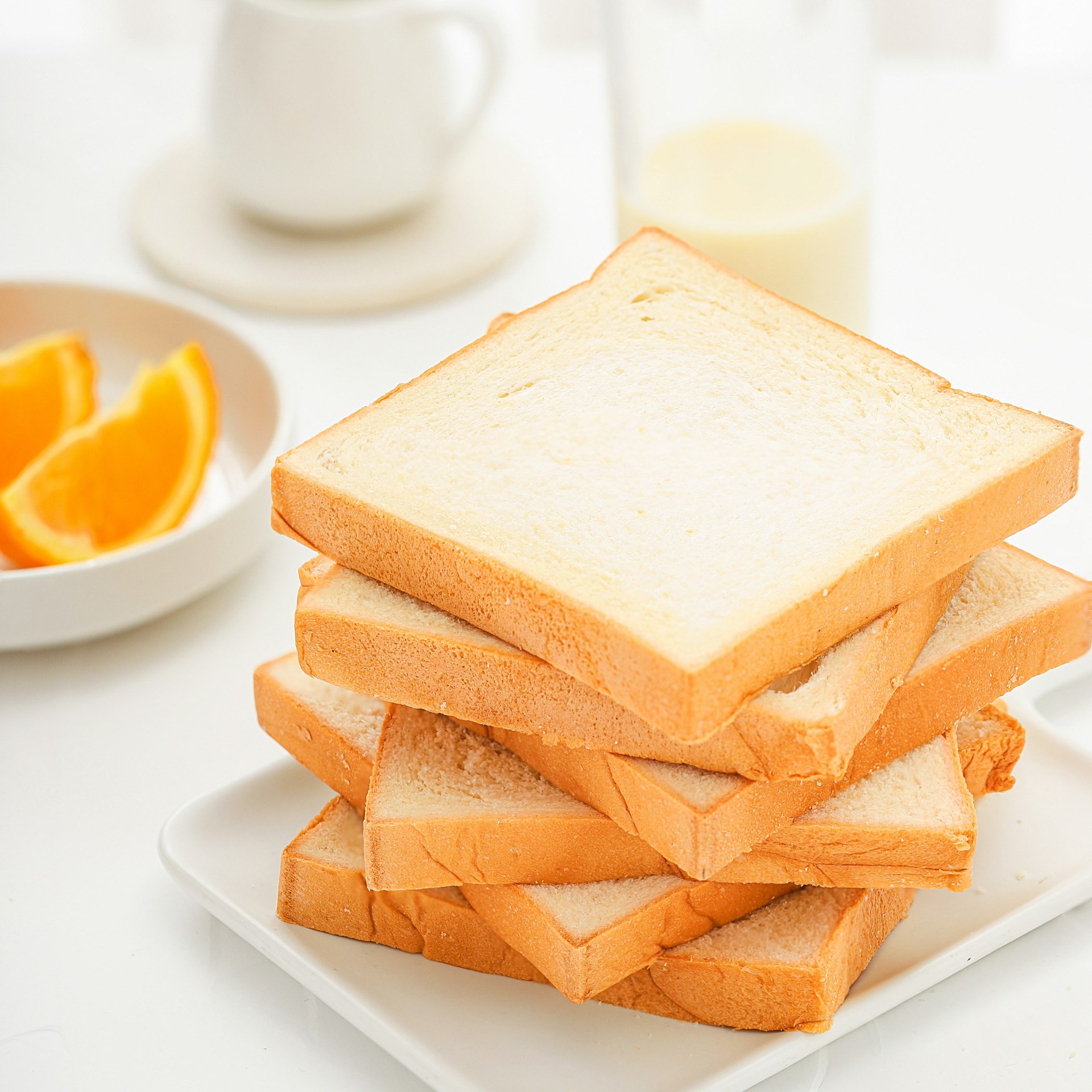 吐司面包商用三明治面包切片食材材料白吐司奶香全麦早餐整箱