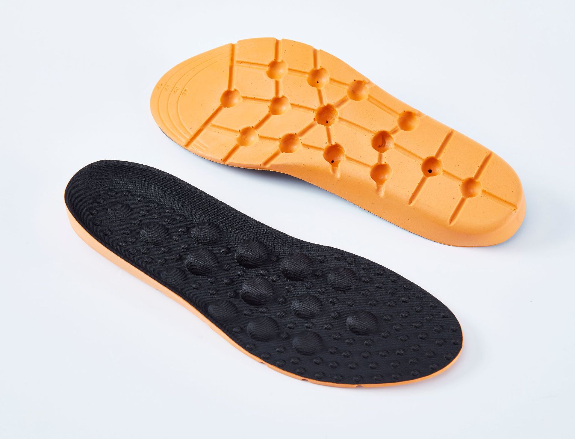 新款男女吸汗透气减震全垫足底凸点按摩垫自由裁剪运动按摩鞋垫