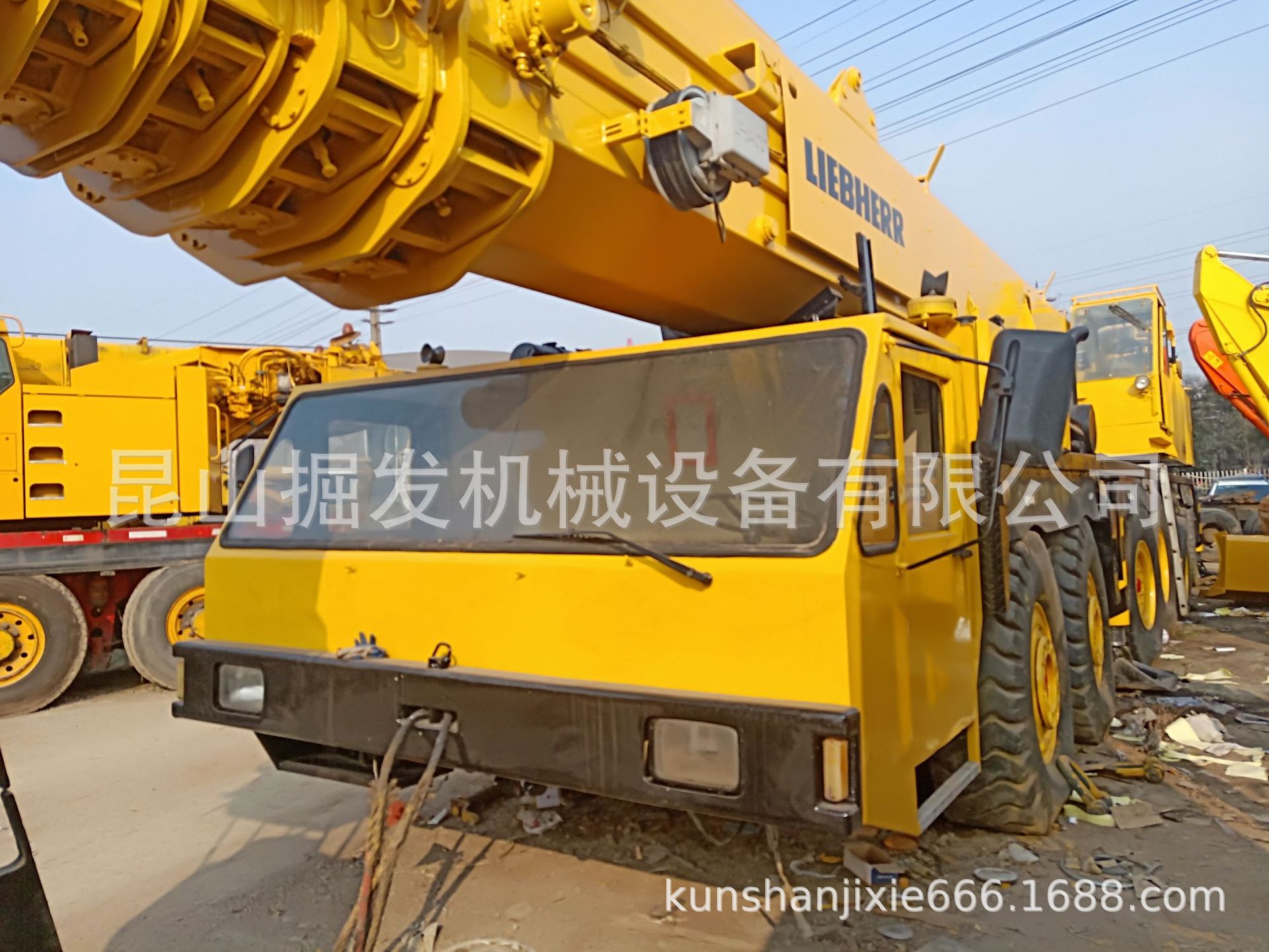 0成交0台2015年300吨利勃海尔汽车吊ltm1300出售￥1620.