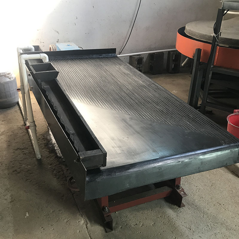 江西选矿摇床淘金矿山选铜淘金工具设备6s玻璃钢沙金实验小摇床