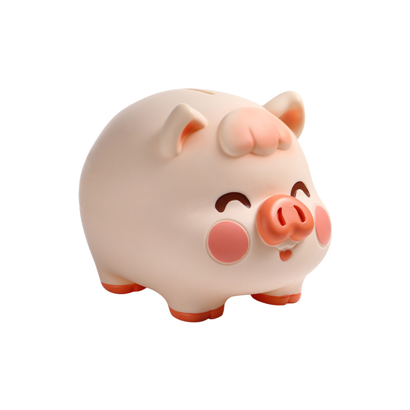 Factory Wholesale Internet Celebrity Children Saving Pot Pig 2023 New Only-in-No-out Boys and Girls Savings Bank Gift