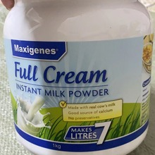 美可卓澳洲蓝胖子纯牛奶成人中老年全脂高钙学生成长奶粉