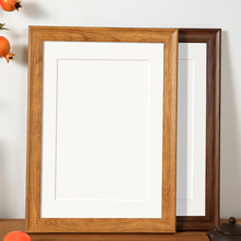 美式复古相框摆台高级感6寸7寸8寸装裱画框架挂墙洗照片做成相框