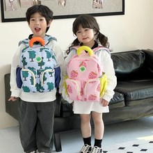儿童包2024新款可爱水果印花女童双肩包充棉手提包宝宝小背包书包