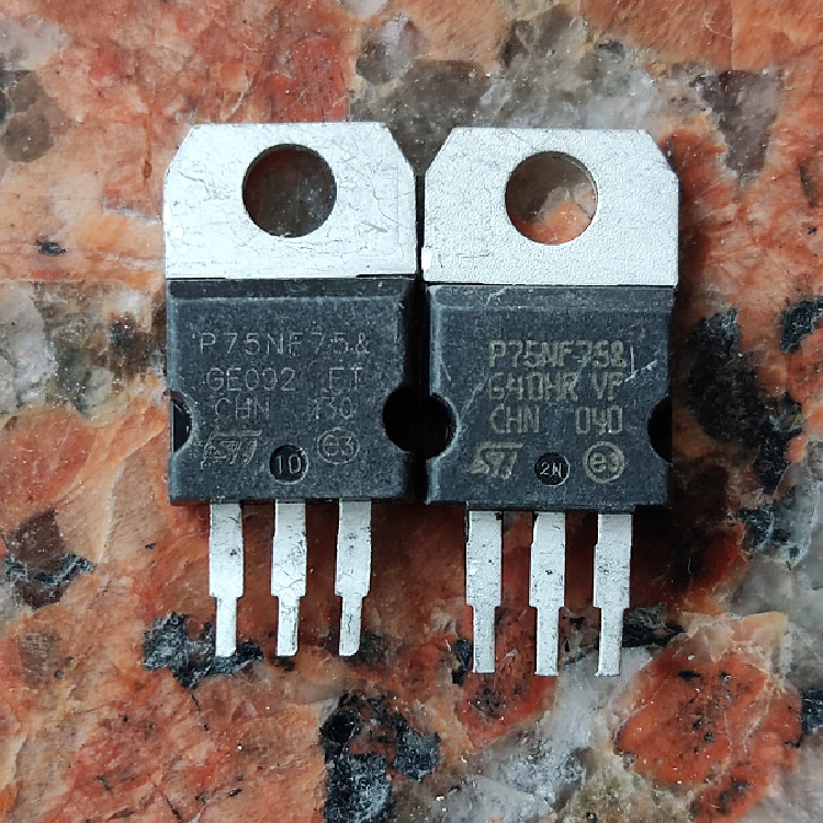75n75场效应拆机 p75nf75 75nf75逆变器电动车控制器三极管75v75a