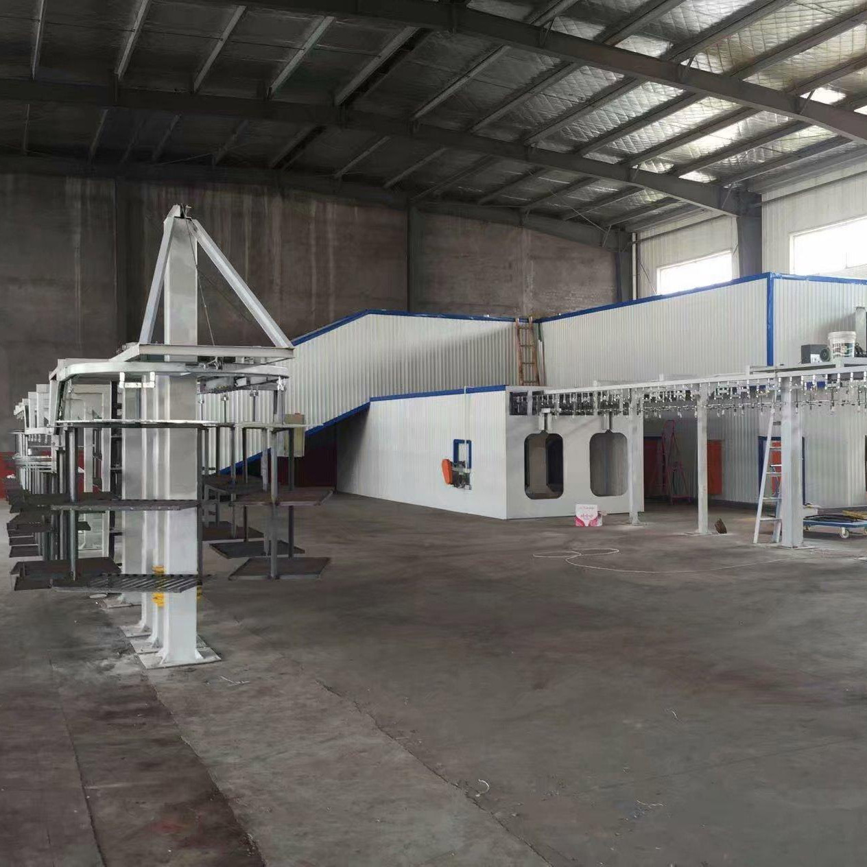 工业搪瓷挂链电炉搪瓷烧结炉搪瓷日用品烧结炉生产线悬挂链搪瓷炉