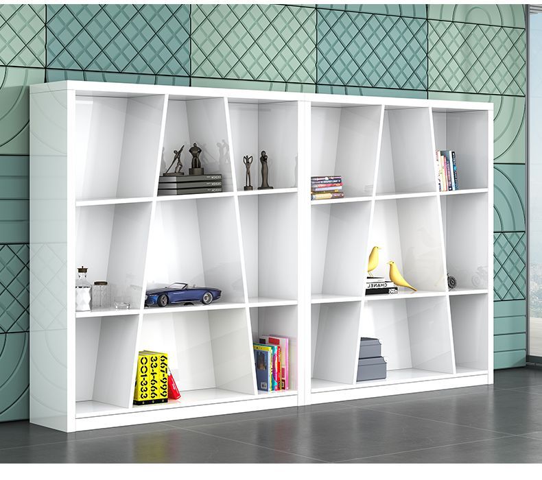 全烤漆文件柜现代简约陈列式摆设储物柜创意档案柜办公家具资料柜