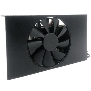 amd xfx rx580 2048sp 散热器 570 470 黑狼版太阳花铜管显卡风扇