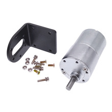 24V 12V DC motor with mounting bracket high torque GB37RG ec