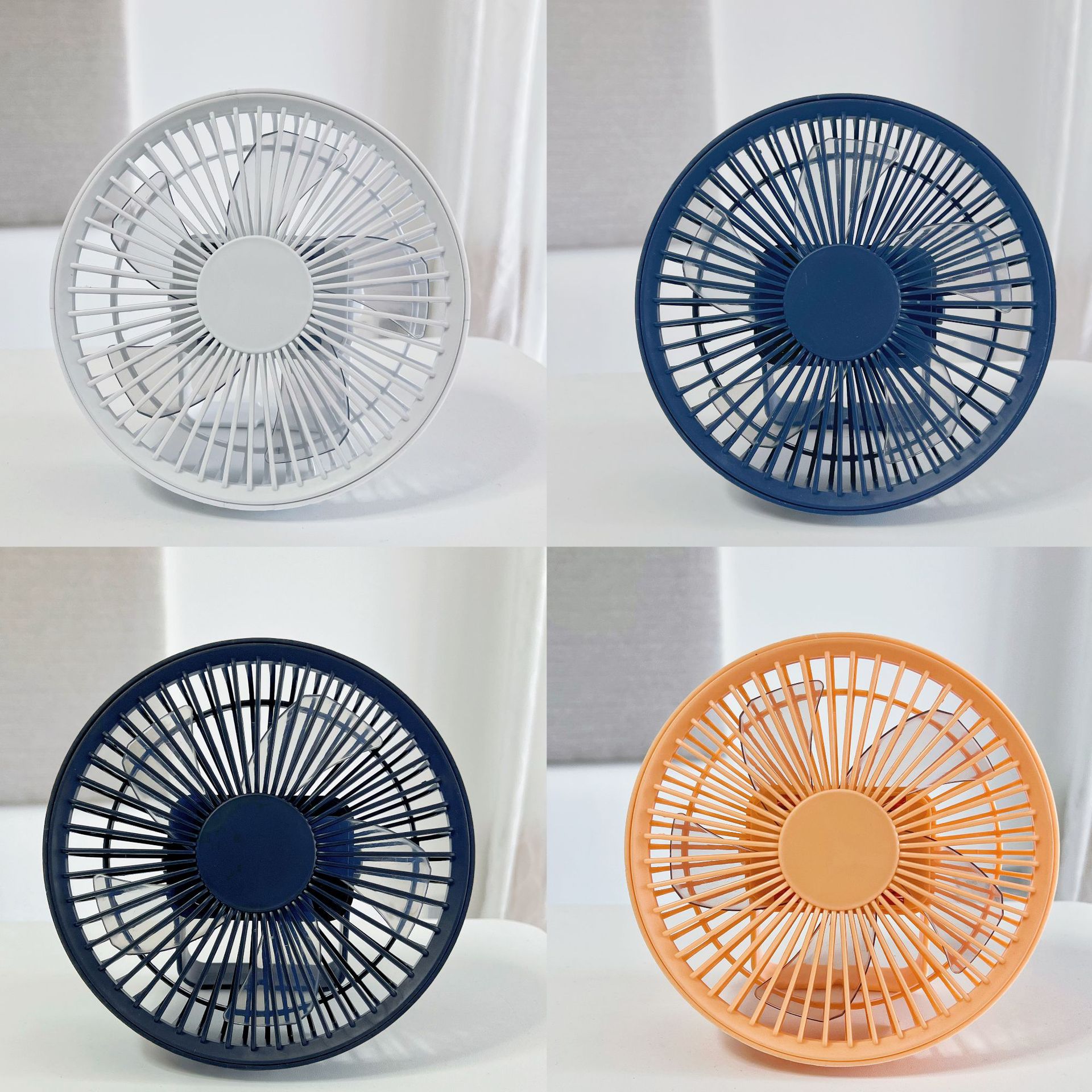 6寸usb插线充电两用风扇多功能桌面风扇迷你风扇 usb风扇无刷电机