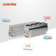 厂家直销ZAMIA 30W CO2射频激光器金属激光管用于激光打标切割机