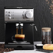 [2年联保]咖啡机家用美意式半全自动现磨磨豆浓缩蒸汽打奶泡