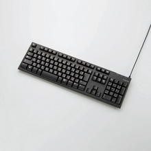 Elecom宜丽客TK-FCM062BK键盘 正品采用膜法配备倾斜角度调节支架