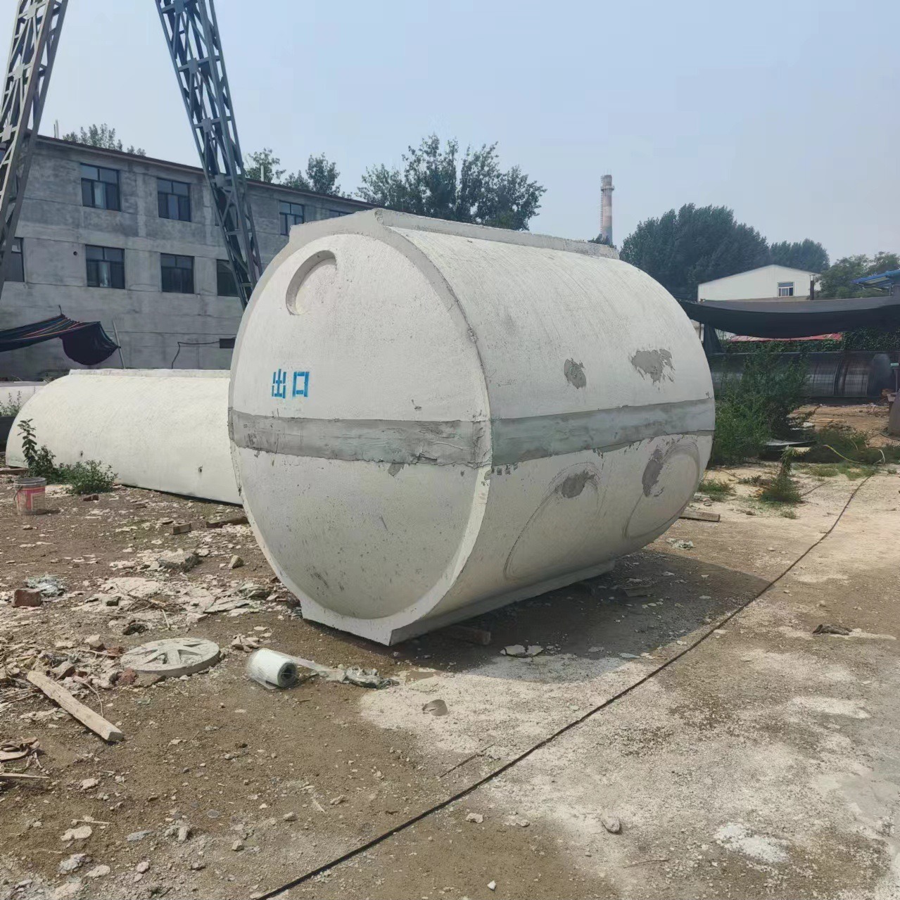 预制混凝土一体式化粪池蓄水池成品商砼水泥化粪池隔油池消防水池