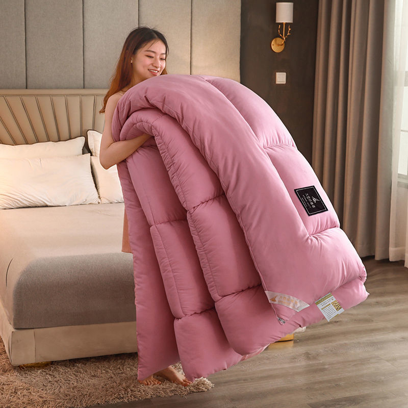 大豆纤维被斤冬天被子加厚单人被芯双人大被子学生宿舍春秋棉被