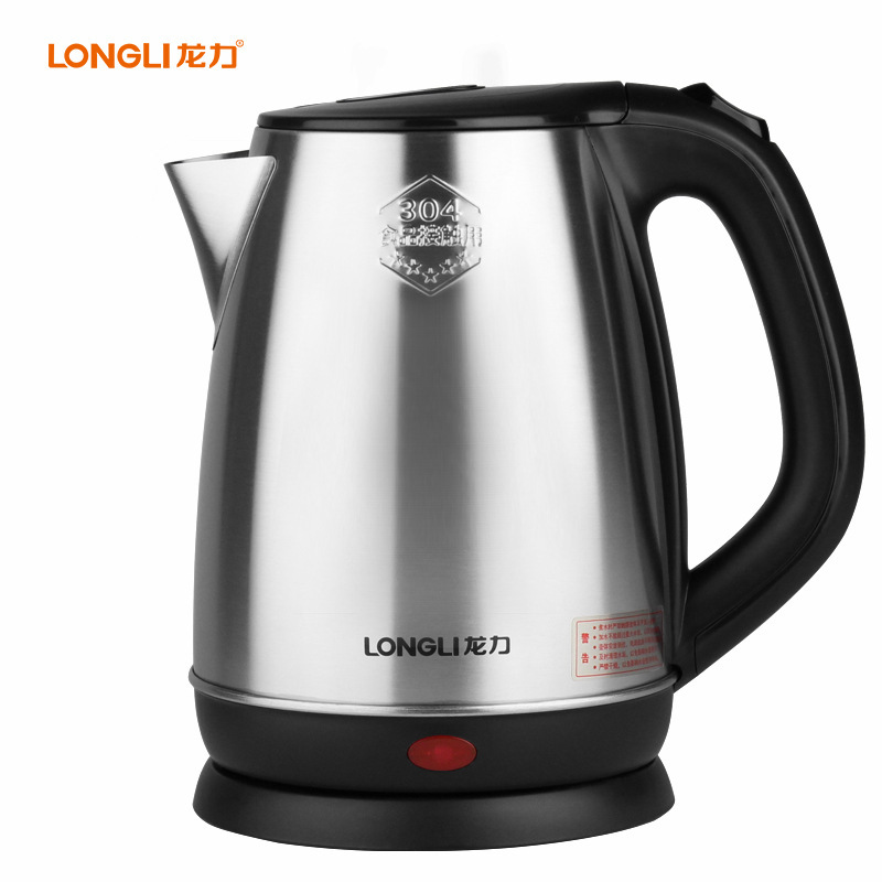 Longli Electric Kettle LL-8608 Hot Boiled Food Contact 304 Stainless Steel 1.8 Liters Electric Hot Water