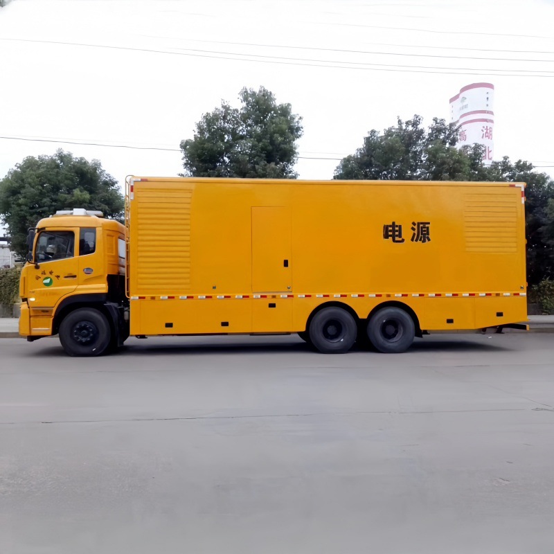 东风天龙抢险救援车 100-1000kw发电机应急电源车 适应紧急状况