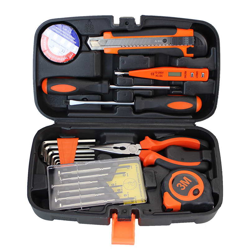 Household Hardware Tool Combination Set Car Repair Tools Electric Drill Impact Drill Suit Toolbox