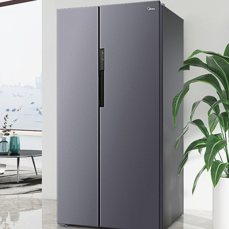 midea/美的 bcd-606wkpzm(e)一级变频风冷无霜双开对开门节能冰箱